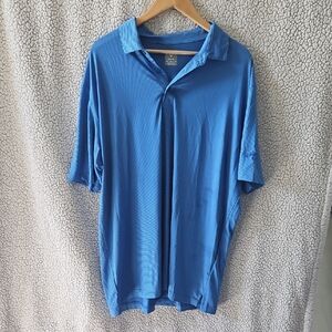 Callaway Vibrant Blue Men's Polo Golf Shirt Size XXL
